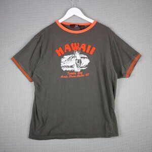 Y2K Burnside Two Tone Hawaii Shirt Tee